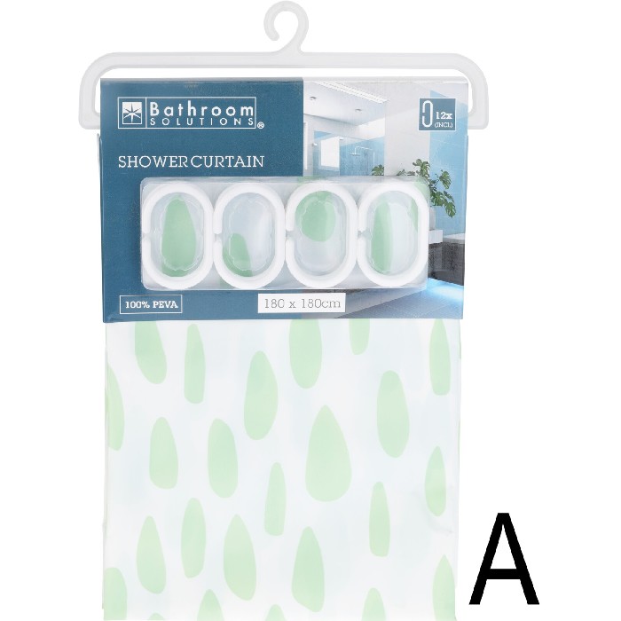 bathrooms/shower-curtains-rails-accessories/shower-curtain-peva-180cm-x-180cm-3-assorted-designs-cy2300300