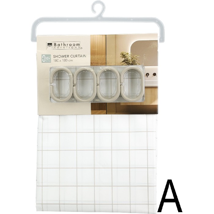 bathrooms/shower-curtains-rails-accessories/shower-curtain-peva-180cm-x-180cm-4-assorted-designs