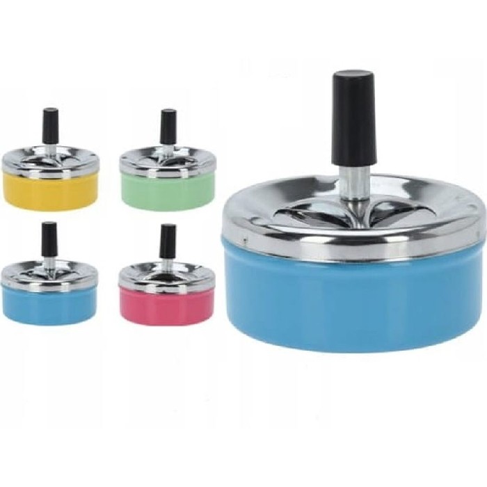 tableware/miscellaneous-tableware/ashtray-metal-revolving-4-assorted