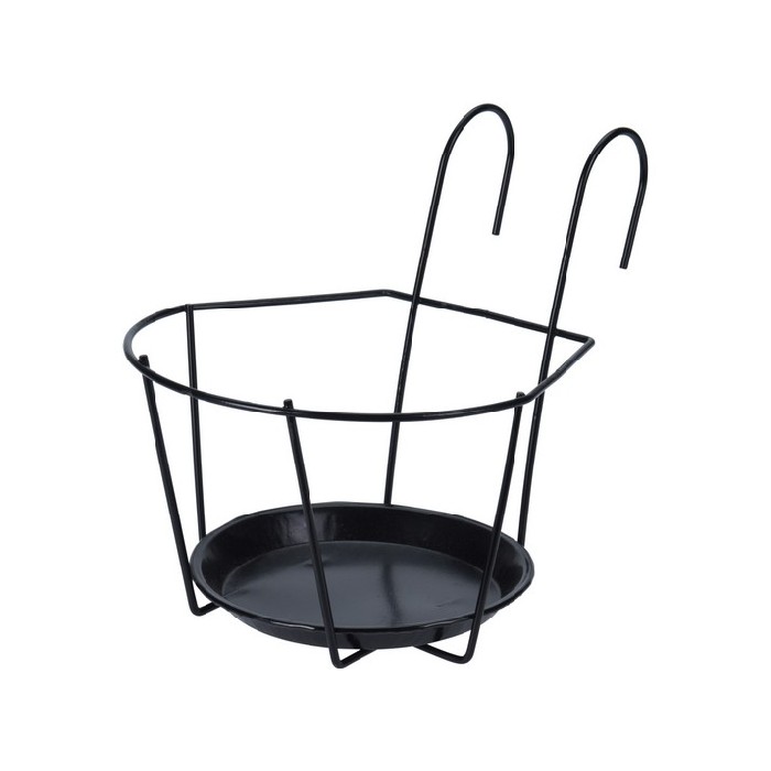 gardening/pots-planters-troughs/flower-pot-holder-metal-black