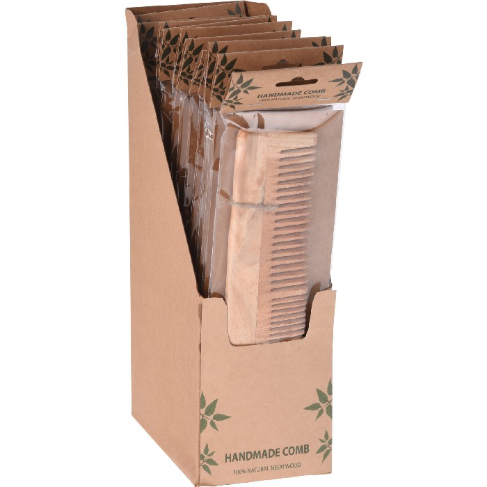 bathrooms/personal-beauty-clean/comb-neem-wood-4-assorted-styles