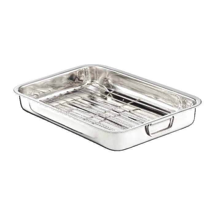 kitchenware/dishes-casseroles/roast-dish-40cm-x-28cm-stainless-steel-domotti