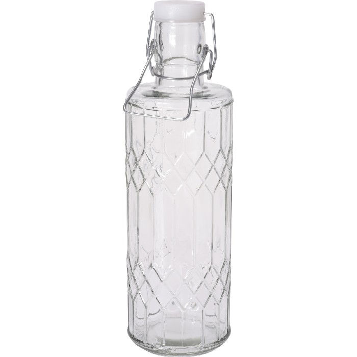 tableware/carafes-jugs-bottles/bottle-glass-1000ml-with-swing-lid