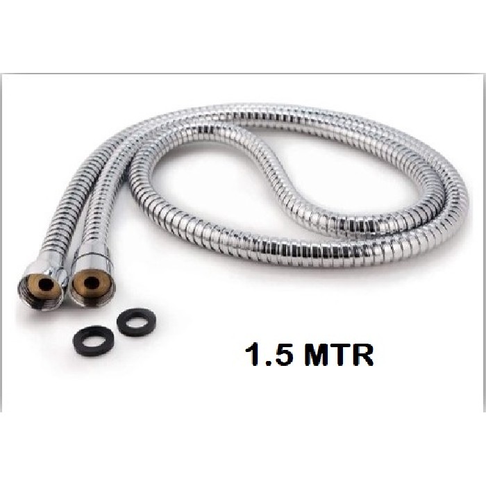 bathrooms/bathroom-accessories/fanski-stainless-steel-shower-hose-1-5m