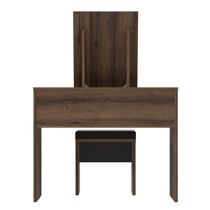 bedrooms/chest-of-drawers/dolce-dressing-table-mirror-and-stool-finished-in-mud-and-black-oak