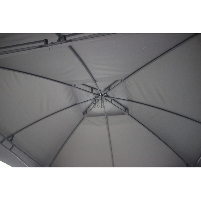 outdoor/gazebos-awnings-shading/gazebo-party-tent-3m-x-3m-with-side-walls-grey