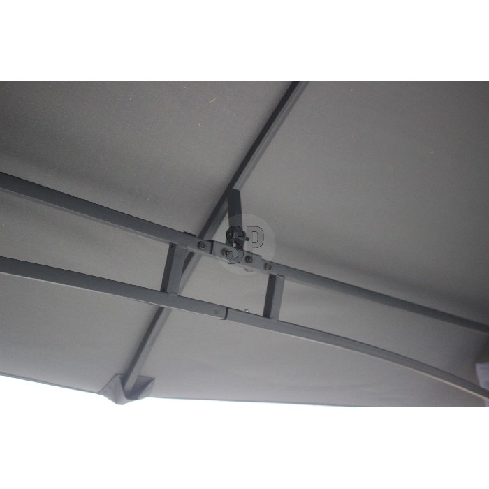 outdoor/gazebos-awnings-shading/gazebo-party-tent-3m-x-3m-with-side-walls-grey