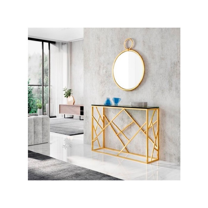 home-decor/mirrors/promo-dupen-round-mirror-with-a-gold-stainless-steel-frame