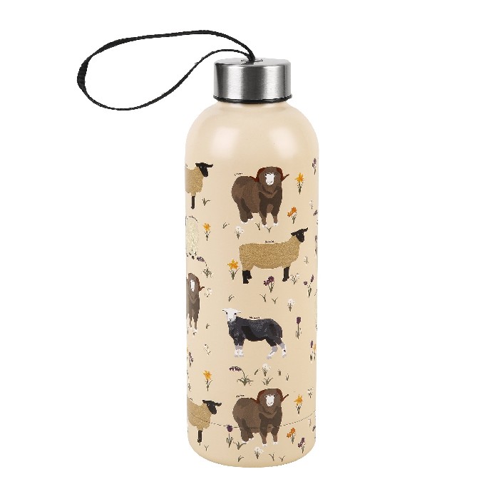 kitchenware/picnicware/eco-chic-sheep-realism-thermal-bottle-beige