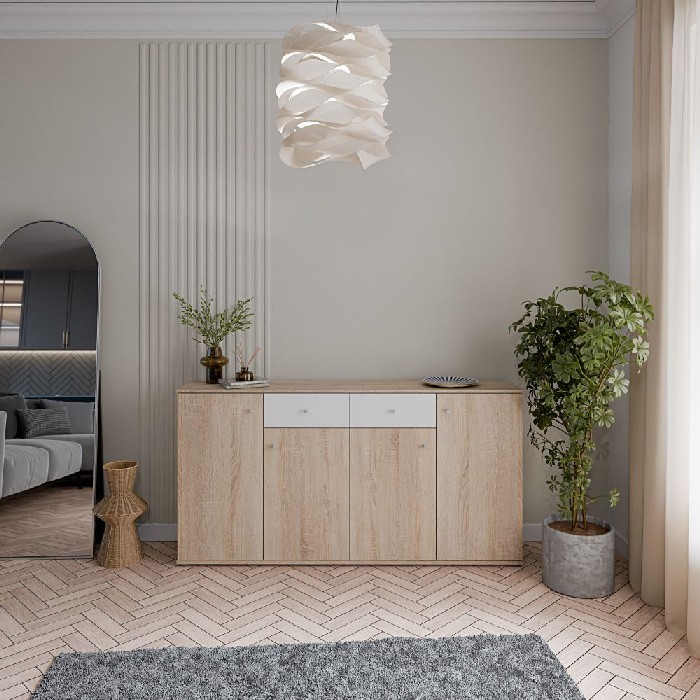 living/sideboards/eppwood-sideboard-with-4-doors-and-2-drawers-finished-in-sonoma-oak-and-white