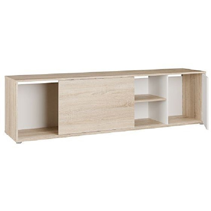 living/tv-tables/eppwood-tv-table-with-one-sliding-and-one-hinged-door-finished-in-sonoma-oak-and-white