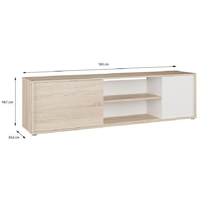 living/tv-tables/eppwood-tv-table-with-one-sliding-and-one-hinged-door-finished-in-sonoma-oak-and-white