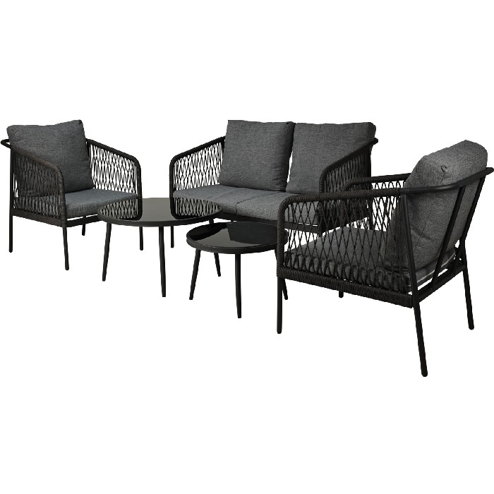 outdoor/sofas-sofa-sets/promo-garden-set-steel-5-pcs-grey