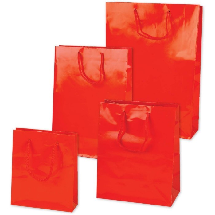 christmas/wrapping-paper-ribbons/large-red-christmas-gift-bag-–-pack-of-10-25cm-x-12cm-x-35cm