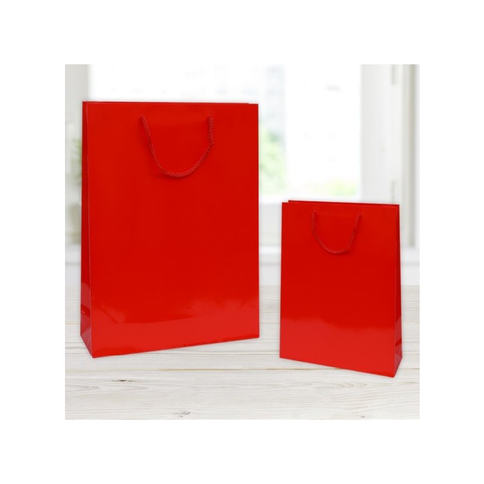 christmas/wrapping-paper-ribbons/small-red-gift-bags-–-pack-of-10-13cm-x-6cm-x-16cm