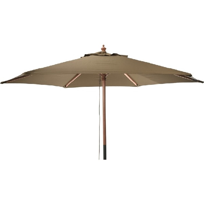 outdoor/umbrellas-bases/outdoor-wooden-pole-umbrella-taupe-diameter-250cm