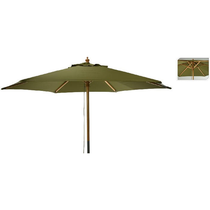outdoor/umbrellas-bases/outdoor-wooden-pole-umbrella-–-green-diameter-250cm