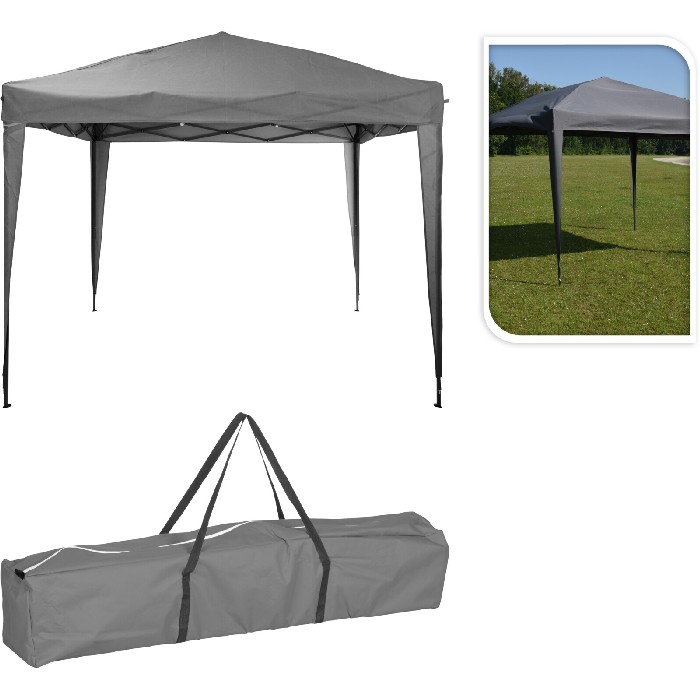 outdoor/gazebos-awnings-shading/party-tent-foldable-300cm-x-height-245cm-grey