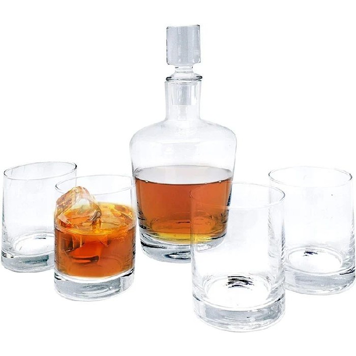 tableware/carafes-jugs-bottles/vin-bouquet-whisky-decanter-and-4-whisky-tumblers