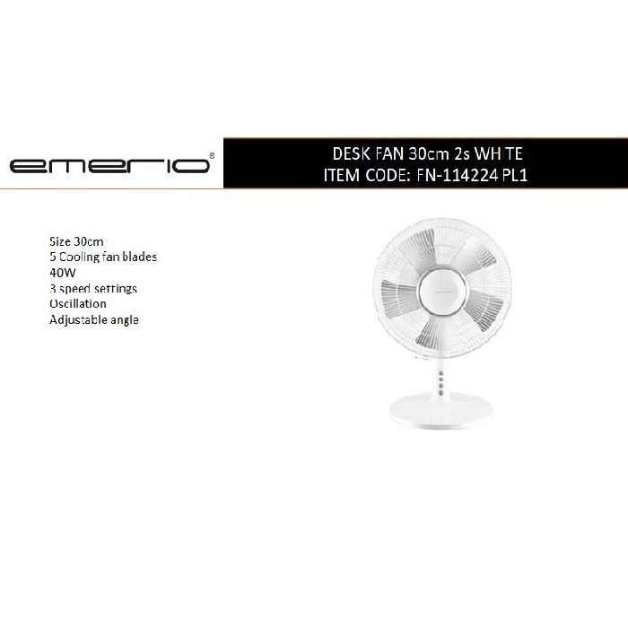 small-appliances/cooling/emerio-desk-fan-30cm-3-speed-white