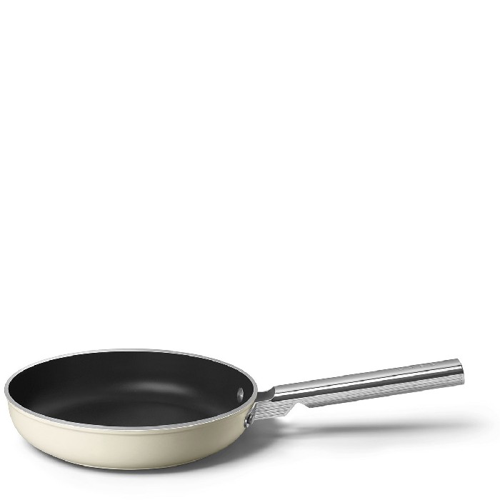 kitchenware/pots-lids-pans/smeg-fpf2402crm-50s-retro-style-frying-pan-24cm-cream