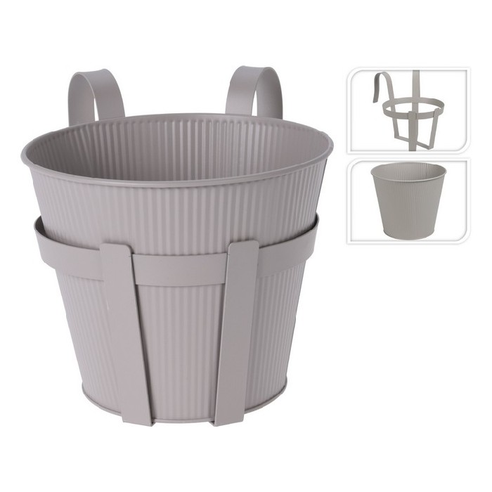 gardening/pots-planters-troughs/planter-ribbed-metal-fz1001120