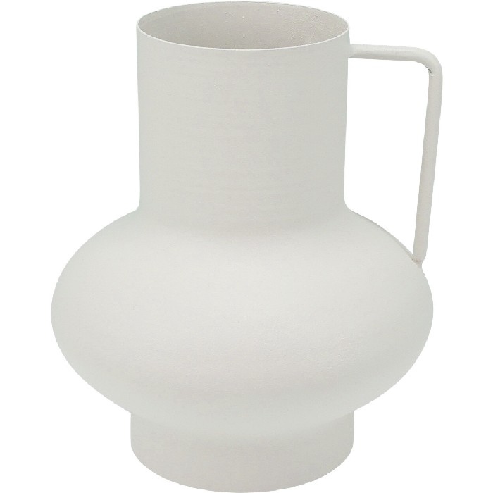 home-decor/vases/zinc-vase-15cm-off-white