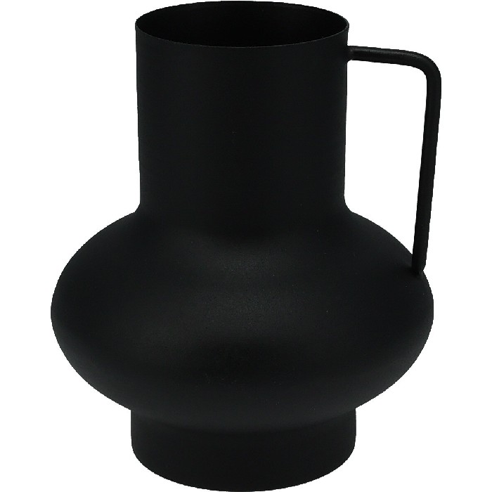 home-decor/vases/zinc-vase-15cm-black