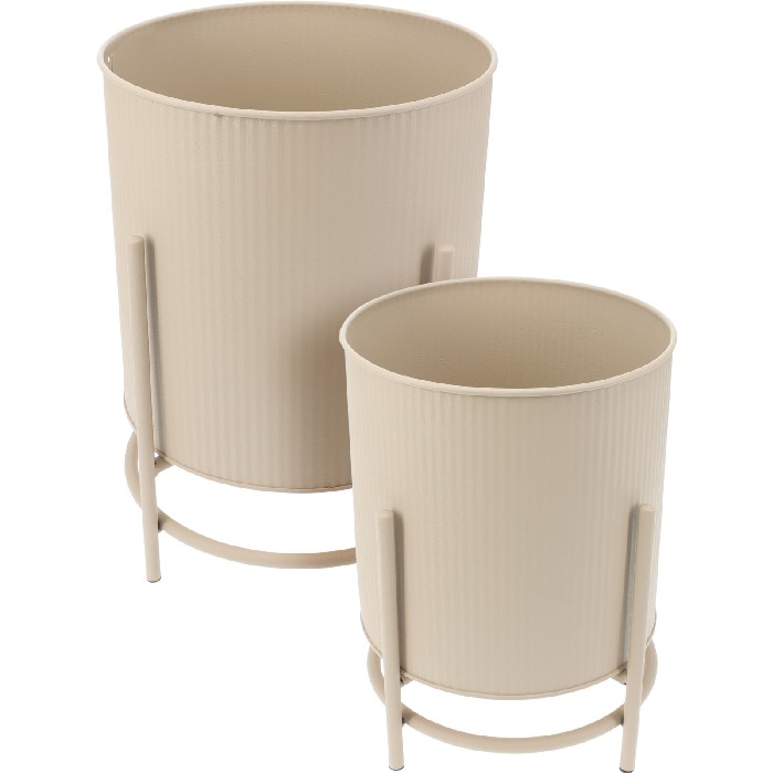 home-decor/indoor-pots-plant-stands/set-of-2-flowerpots-on-stands-sand-fz1002260