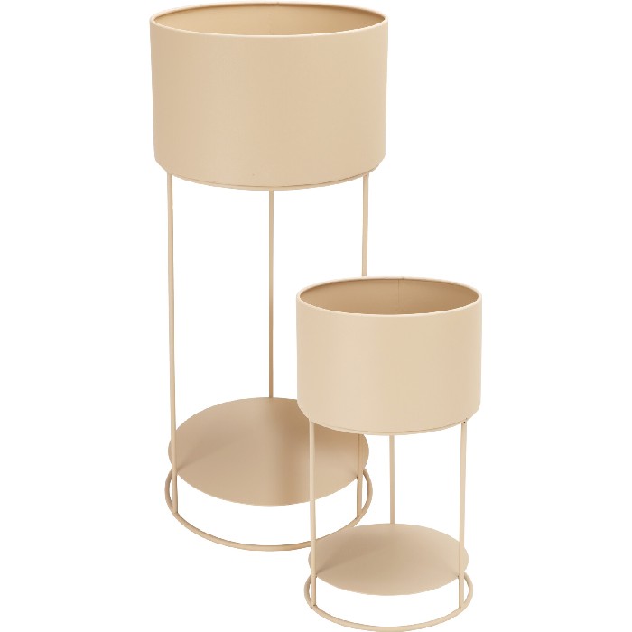 home-decor/indoor-pots-plant-stands/set-of-2-flowerpots-on-stands-sand-fz1002320