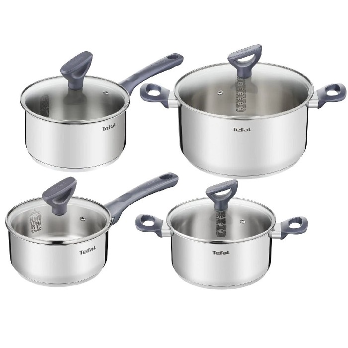 kitchenware/pots-lids-pans/tefal-pots-set-dailycook-8-piece-stainless-steel