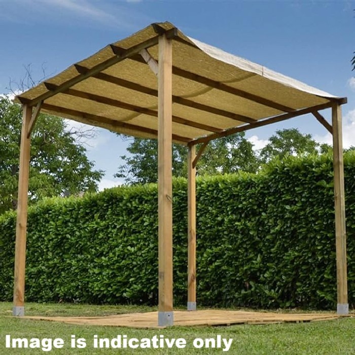 outdoor/gazebos-awnings-shading/wooden-gazebo-3m-x-6m-with-canopy-and-6-base-leg-supports