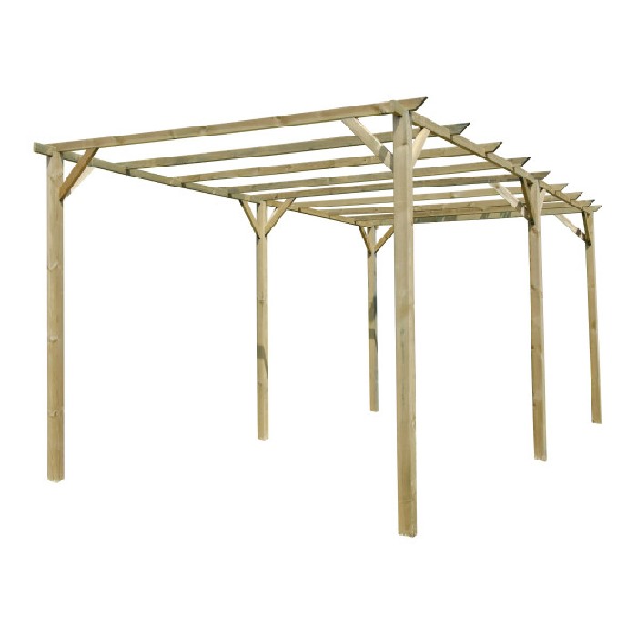 outdoor/gazebos-awnings-shading/wooden-gazebo-3m-x-6m-with-canopy-and-6-base-leg-supports