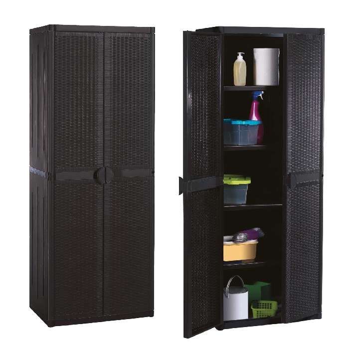 outdoor/storage/cabinet-4-shelves-rattan-brown
