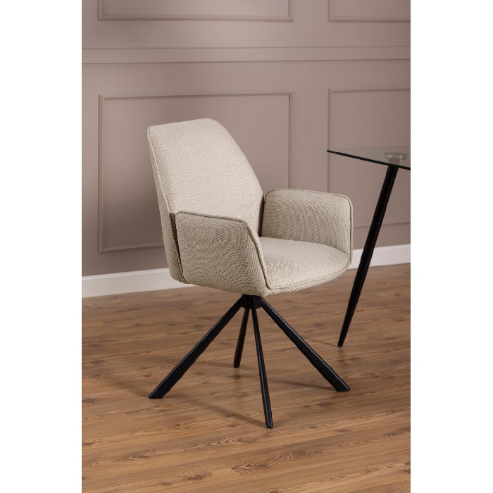 dining/dining-chairs/glenda-swivel-chair-with-black-steel-legs-upholstered-in-fabric-basel-24-beige