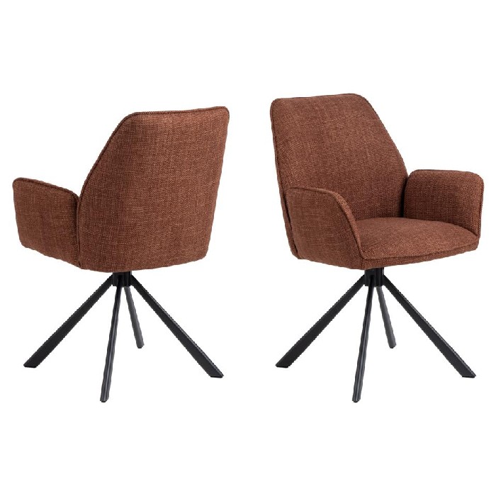 dining/dining-chairs/glenda-swivel-chair-with-black-steel-legs-upholstered-in-fabric-basel-44-terracotta