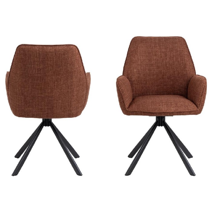 dining/dining-chairs/glenda-swivel-chair-with-black-steel-legs-upholstered-in-fabric-basel-44-terracotta