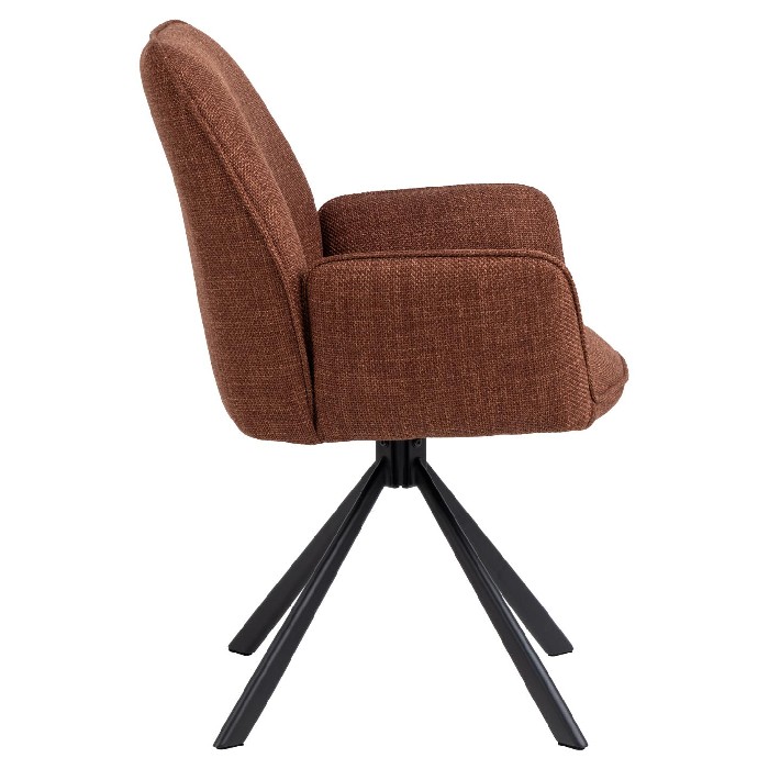 dining/dining-chairs/glenda-swivel-chair-with-black-steel-legs-upholstered-in-fabric-basel-44-terracotta