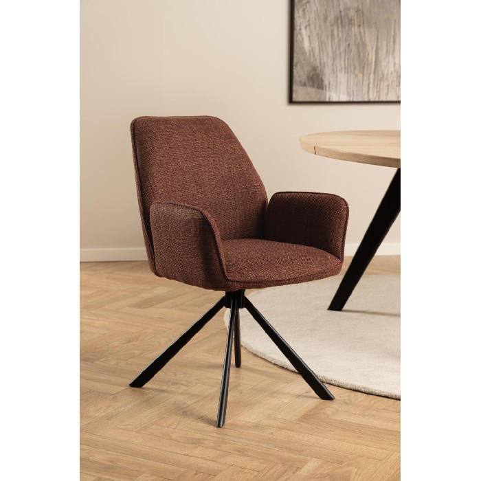 dining/dining-chairs/glenda-swivel-chair-with-black-steel-legs-upholstered-in-fabric-basel-44-terracotta