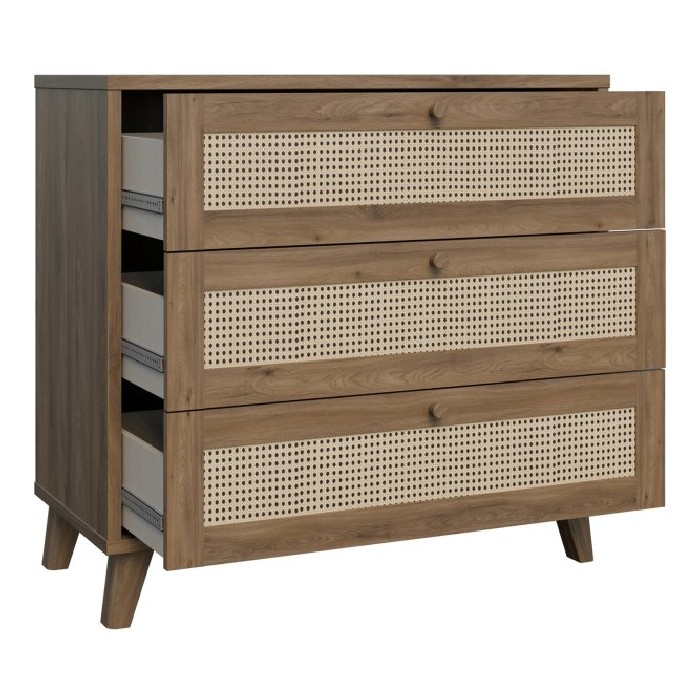 bedrooms/chest-of-drawers/glenkeen-chest-with-3-drawers-finished-in-valencia-oak-with-natural-rattan-inserts
