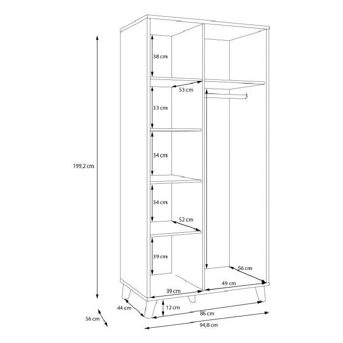 bedrooms/wardrobe-systems/glenkeen-coat-hanger-wardrobe-finished-in-valencia-oak-and-natural-rattan