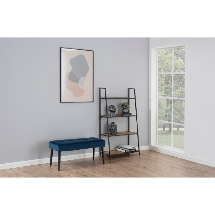 home-decor/loose-furniture/glory-bench-upholstered-in-vic-navy-blue-66-with-black-legs
