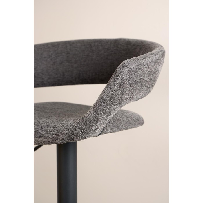 dining/dining-stools/grace-barstool-upholstered-in-dark-grey-apia-458-fabric-with-a-black-base