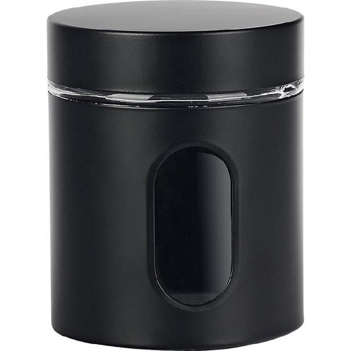 kitchenware/food-storage/matt-black-canister-small-06l