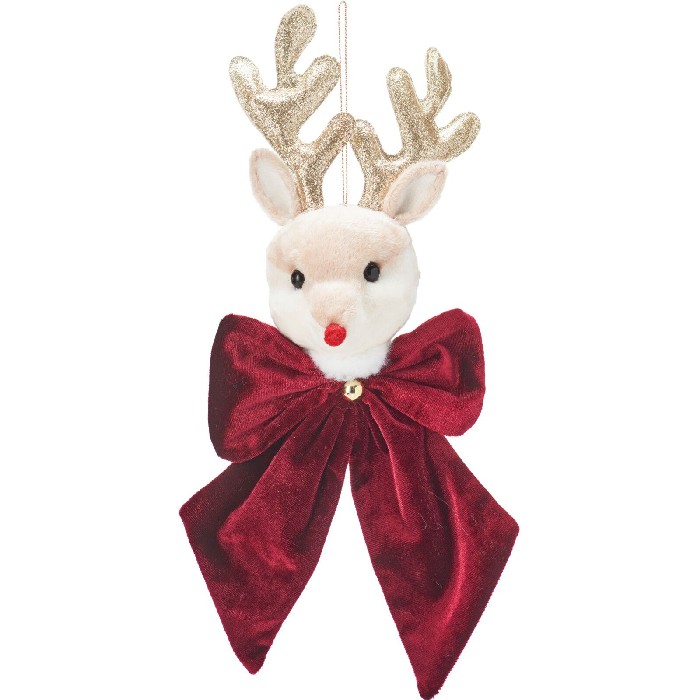 christmas/decorations/bow-with-animal-head-–-20cm-3-assorted-designs