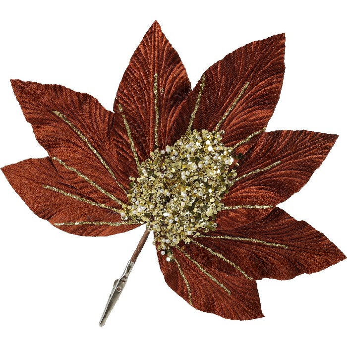 christmas/decorations/leaf-clip-ornament-–-25cm-2-assorted-colours