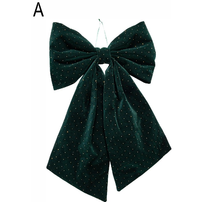 christmas/decorations/christmas-bow-hanging-decoration-60cm-3-assorted-colours