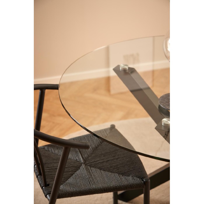 dining/dining-tables/heaven-round-dining-table-with-clear-tempered-glass-top-and-thick-black-metal-legs