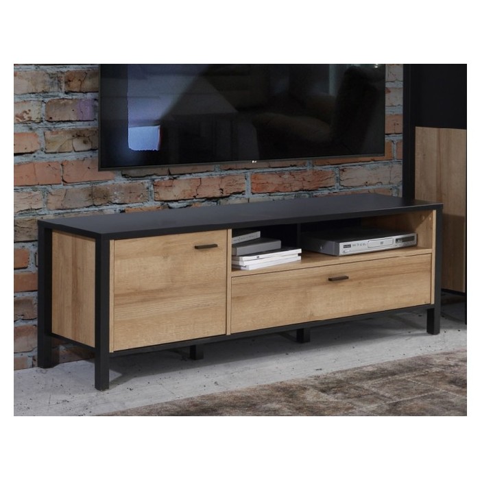 living/tv-tables/promo-high-rock-tv-table-in-riviera-oak-black-151cm