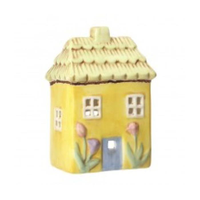 home-decor/decorative-ornaments/ceramic-floral-house-tealight-holder-medium